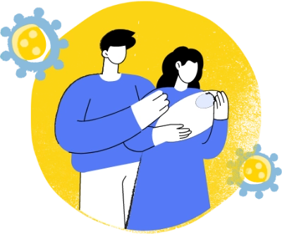 Eltern wollen ihr Kind vor RSV schützen